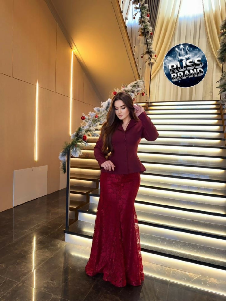 Ensemble blouse et jupe