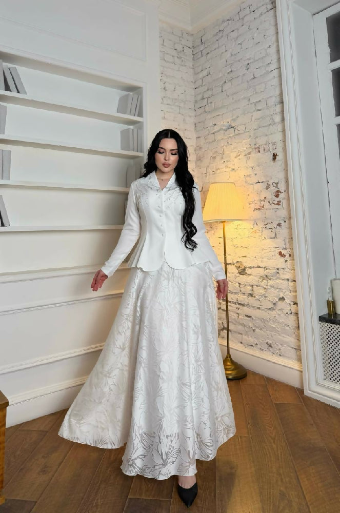 Ensemble blouse et jupe