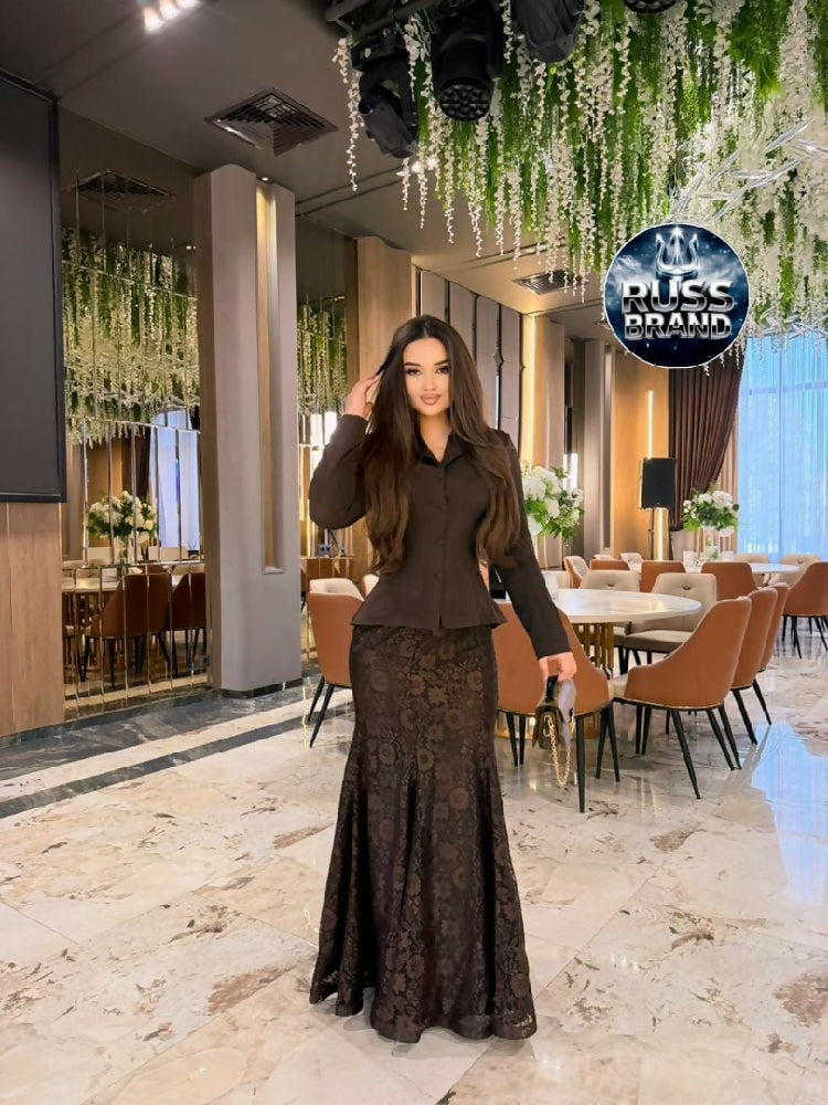 Ensemble blouse et jupe