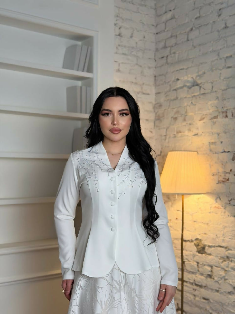 Ensemble blouse et jupe