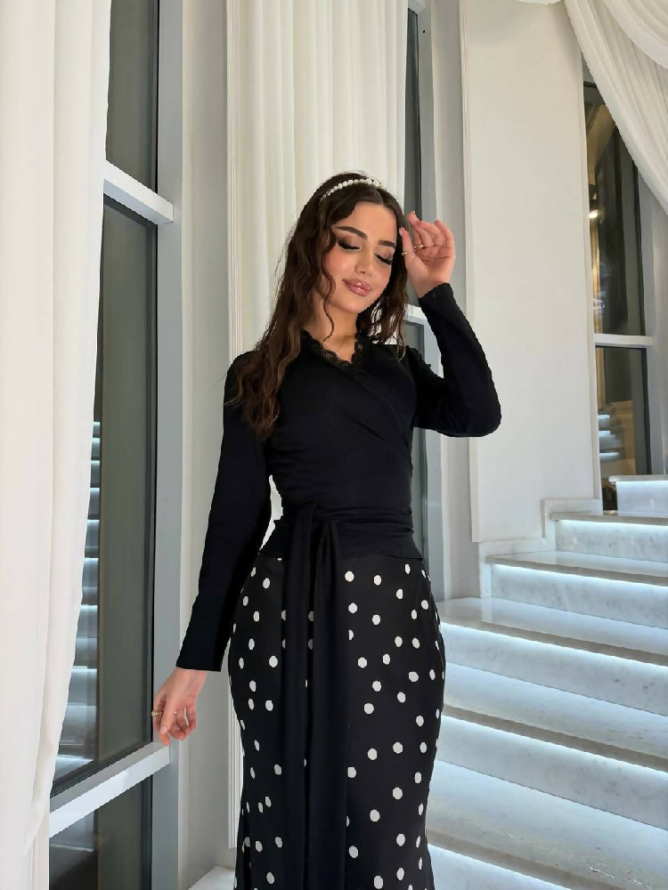 Haut ceinture intégrée