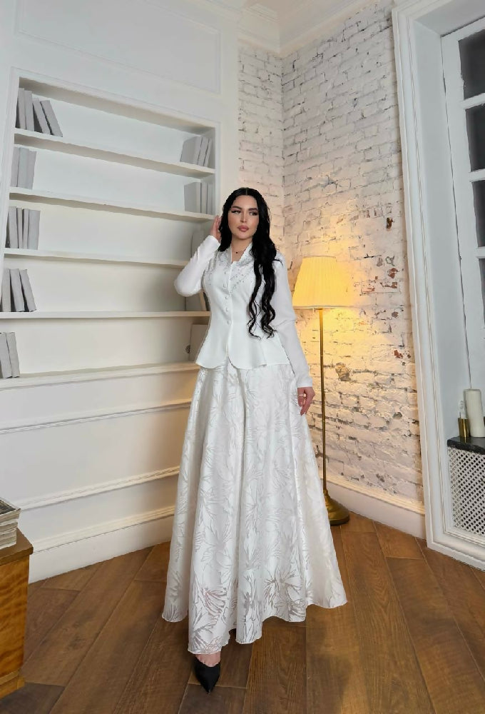 Ensemble blouse et jupe