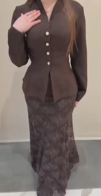 Ensemble jupe en dentelle