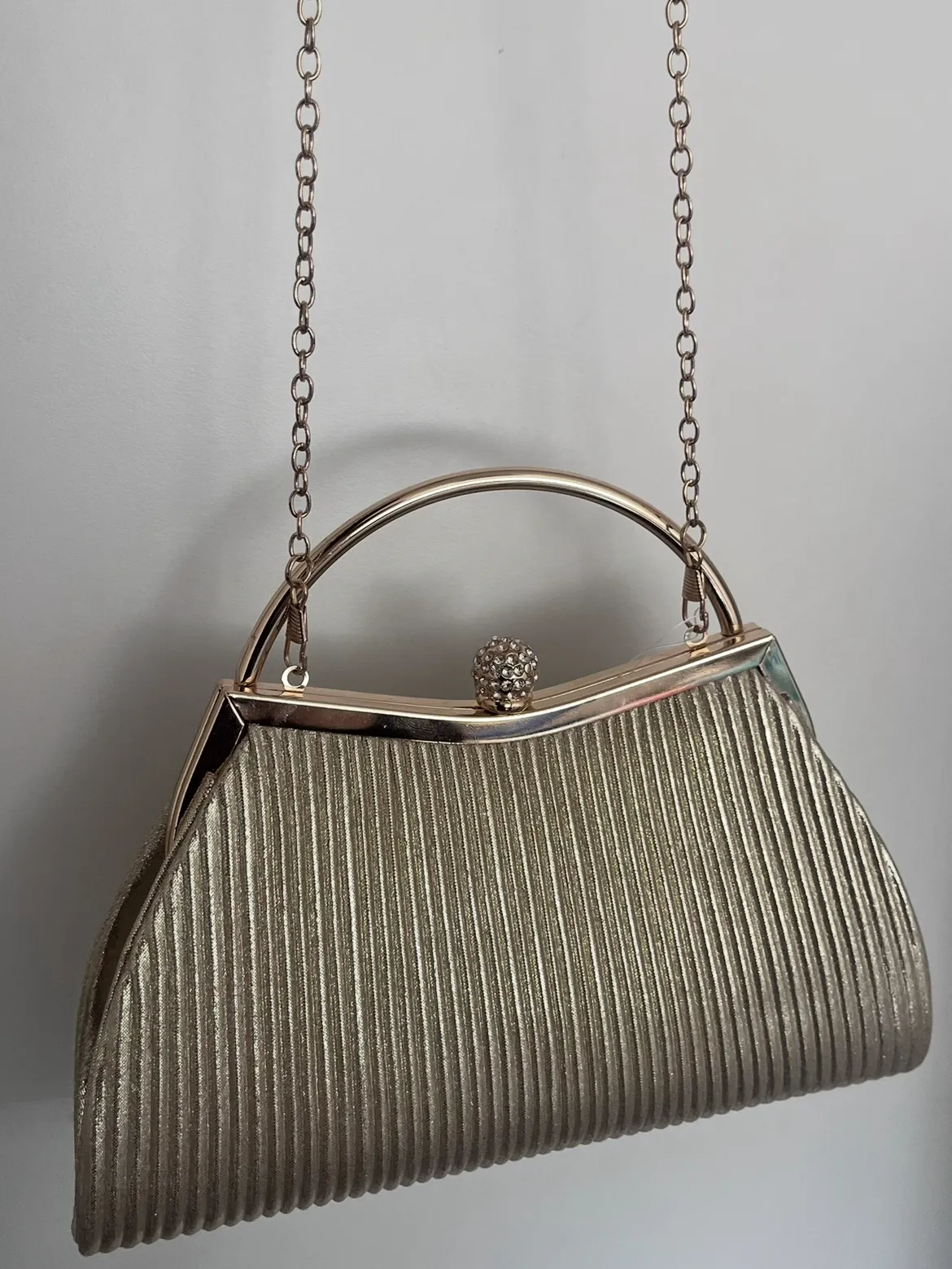 Sac de soirée doré