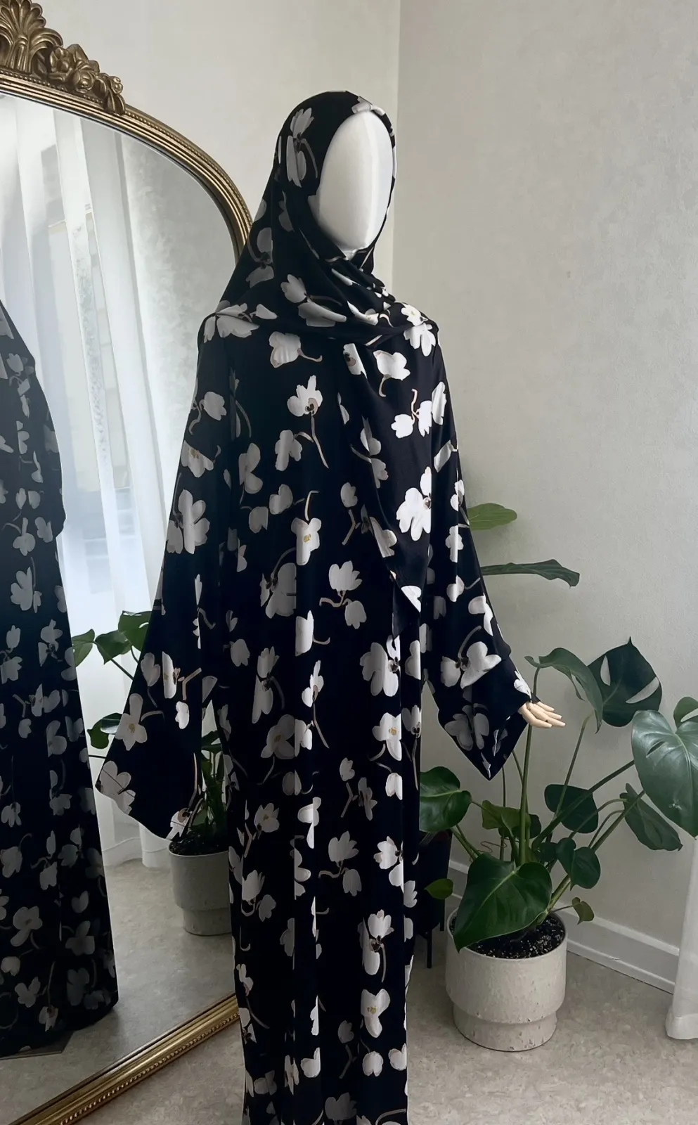 Abaya avec voile