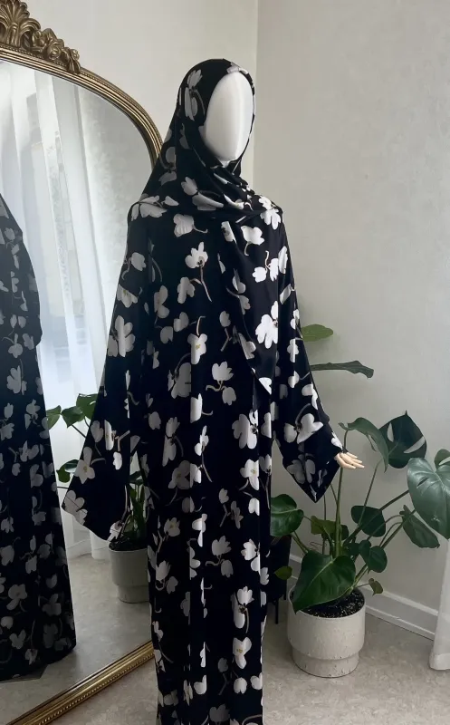 Abaya avec voile